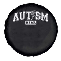 Autism Mama Lightning Bolt Checkered Spare Tire Cover Autistic Mom Blessed