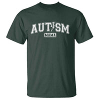 Autism Mama Lightning Bolt Checkered T Shirt Autistic Mom Blessed