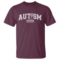 Autism Mama Lightning Bolt Checkered T Shirt Autistic Mom Blessed