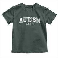 Autism Mama Lightning Bolt Checkered Toddler T Shirt Autistic Mom Blessed