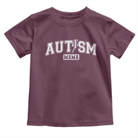 Autism Mama Lightning Bolt Checkered Toddler T Shirt Autistic Mom Blessed