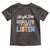 SPED Teacher Toddler T Shirt Alright Stop Regulate And Listen