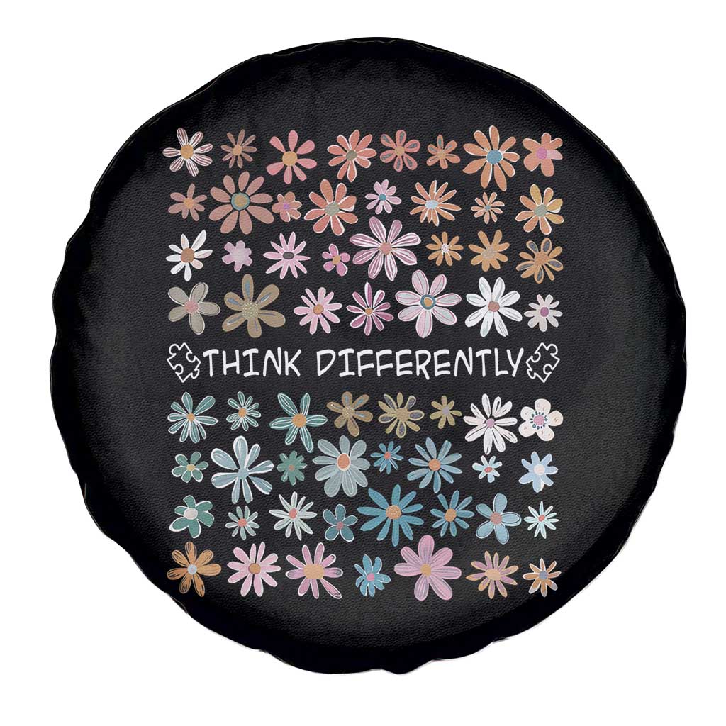 Autism Awareness Spare Tire Cover Think Differently Neurodiversity Sped Teacher