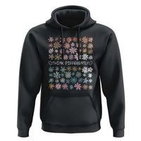 Autism Awareness Hoodie Think Differently Neurodiversity Sped Teacher