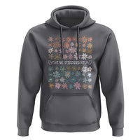 Autism Awareness Hoodie Think Differently Neurodiversity Sped Teacher