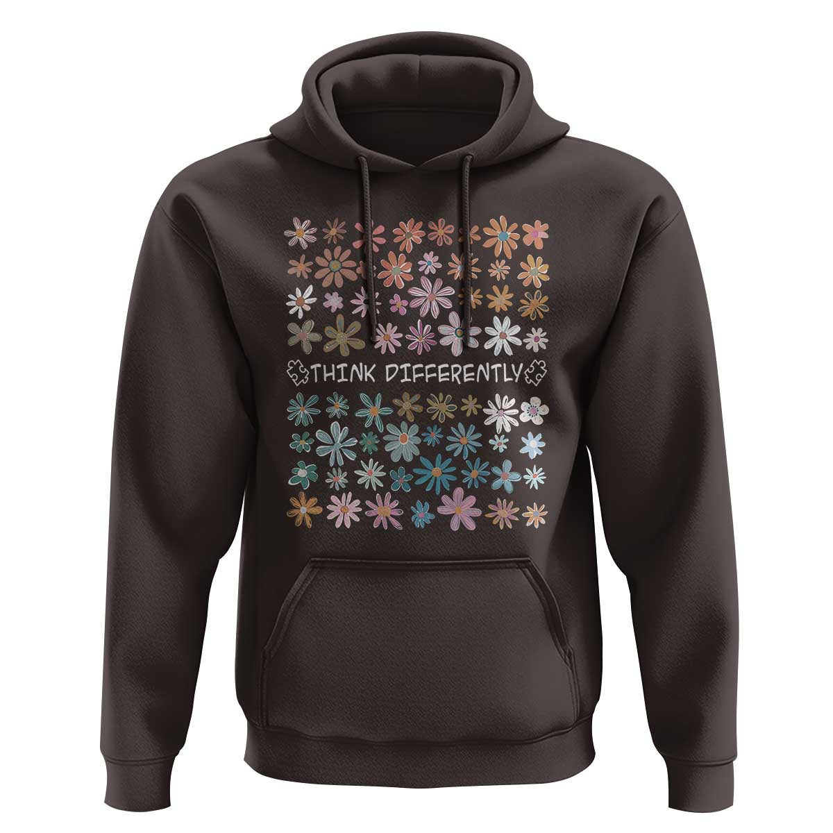 Autism Awareness Hoodie Think Differently Neurodiversity Sped Teacher