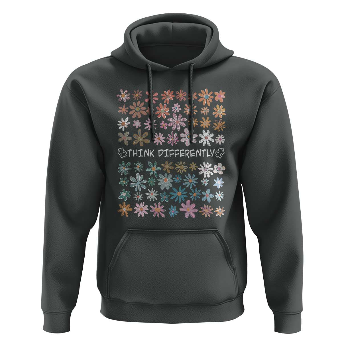 Autism Awareness Hoodie Think Differently Neurodiversity Sped Teacher
