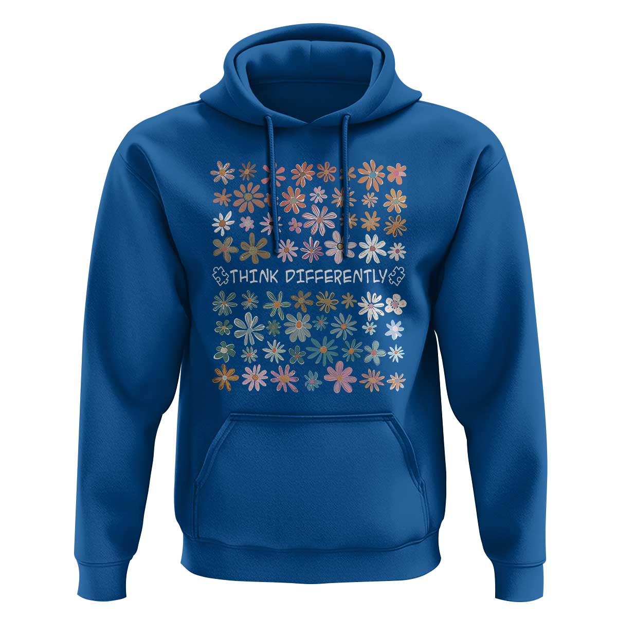 Autism Awareness Hoodie Think Differently Neurodiversity Sped Teacher