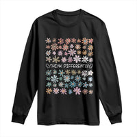Autism Awareness Long Sleeve Shirt Think Differently Neurodiversity Sped Teacher