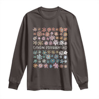 Autism Awareness Long Sleeve Shirt Think Differently Neurodiversity Sped Teacher
