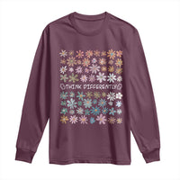 Autism Awareness Long Sleeve Shirt Think Differently Neurodiversity Sped Teacher