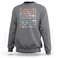 Autism Awareness Sweatshirt Think Differently Neurodiversity Sped Teacher