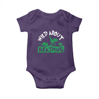 Wild About Reading Baby Onesie Cute Safari Animal Reading Shirt Preschool Kindergarten