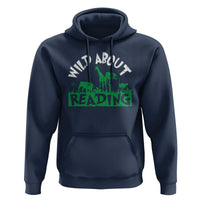Wild About Reading Hoodie Cute Safari Animal Reading Shirt Preschool Kindergarten