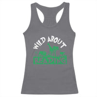 Wild About Reading Racerback Tank Top Cute Safari Animal Reading Shirt Preschool Kindergarten