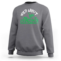Wild About Reading Sweatshirt Cute Safari Animal Reading Shirt Preschool Kindergarten