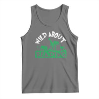 Wild About Reading Tank Top Cute Safari Animal Reading Shirt Preschool Kindergarten