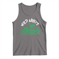 Wild About Reading Tank Top Cute Safari Animal Reading Shirt Preschool Kindergarten