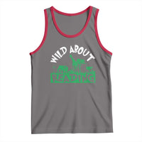 Wild About Reading Tank Top Cute Safari Animal Reading Shirt Preschool Kindergarten