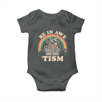 Autism Funny Be In Awe Of My 'Tism Meme Autistic Raccoon Baby Onesie