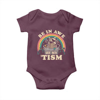 Autism Funny Be In Awe Of My 'Tism Meme Autistic Raccoon Baby Onesie