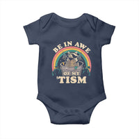 Autism Funny Be In Awe Of My 'Tism Meme Autistic Raccoon Baby Onesie