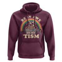 Autism Funny Be In Awe Of My 'Tism Meme Autistic Raccoon Hoodie