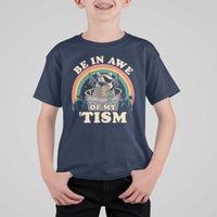 Autism Funny Be In Awe Of My 'Tism Meme Autistic Raccoon T Shirt For Kid