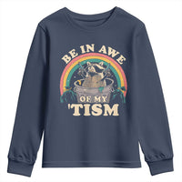 Autism Funny Be In Awe Of My 'Tism Meme Autistic Raccoon Youth Sweatshirt