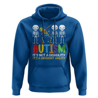 Autism Awareness Hoodie Skeleton Dabbing Autistic Kids