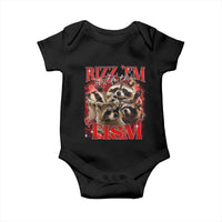 Autism Funny Baby Onesie Rizz Em With The Tism Meme Autistic Racoon