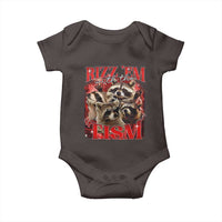 Autism Funny Baby Onesie Rizz Em With The Tism Meme Autistic Racoon