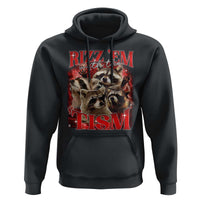 Autism Funny Hoodie Rizz Em With The Tism Meme Autistic Racoon
