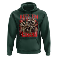 Autism Funny Hoodie Rizz Em With The Tism Meme Autistic Racoon