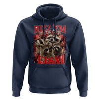 Autism Funny Hoodie Rizz Em With The Tism Meme Autistic Racoon