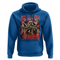 Autism Funny Hoodie Rizz Em With The Tism Meme Autistic Racoon