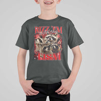 Autism Funny T Shirt For Kid Rizz Em With The Tism Meme Autistic Racoon