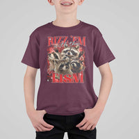 Autism Funny T Shirt For Kid Rizz Em With The Tism Meme Autistic Racoon
