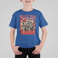 Autism Funny T Shirt For Kid Rizz Em With The Tism Meme Autistic Racoon