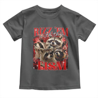 Autism Funny Toddler T Shirt Rizz Em With The Tism Meme Autistic Racoon