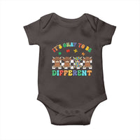 It’s Okay To Be Different Autism Awareness Baby Onesie Autistic Cow Positivity Vibe