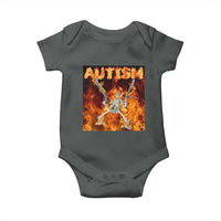 Autism Skeleton Meme Baby Onesie