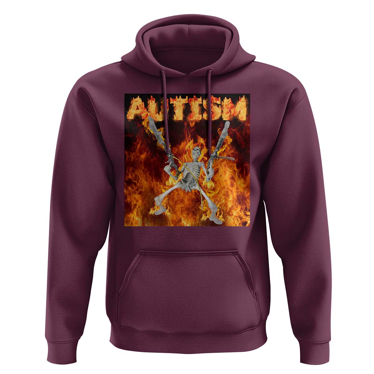 Autism Skeleton Meme Hoodie
