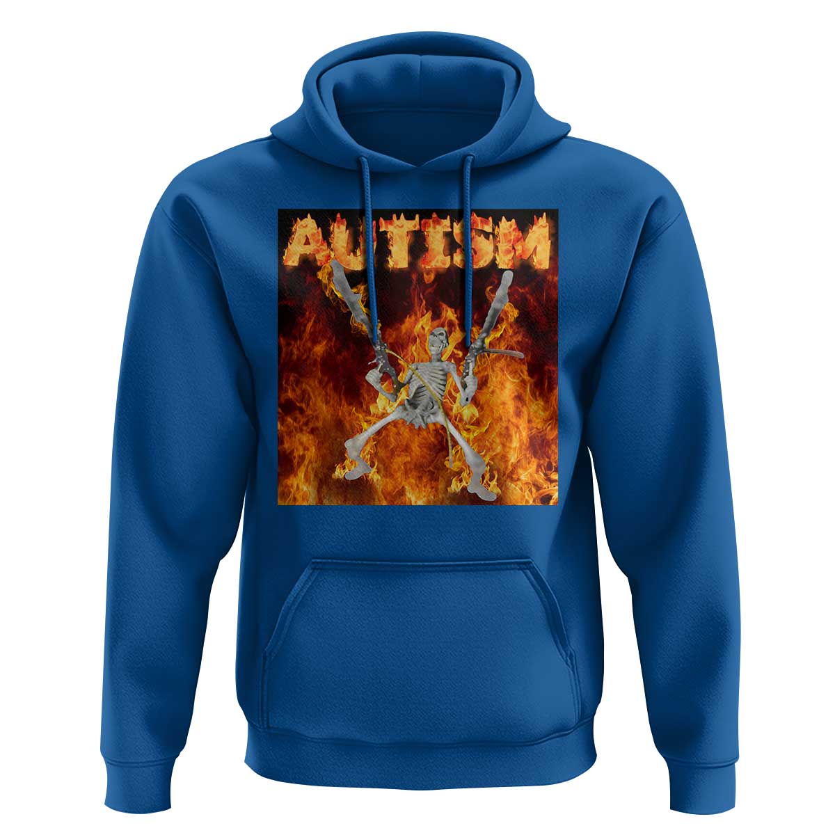 Autism Skeleton Meme Hoodie