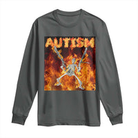 Autism Skeleton Meme Long Sleeve Shirt
