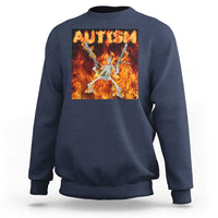 Autism Skeleton Meme Sweatshirt