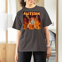 Autism Skeleton Meme T Shirt For Women