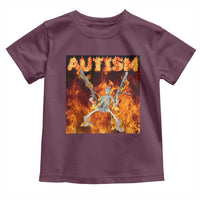 Autism Skeleton Meme Toddler T Shirt