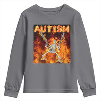 Autism Skeleton Meme Youth Sweatshirt