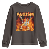 Autism Skeleton Meme Youth Sweatshirt